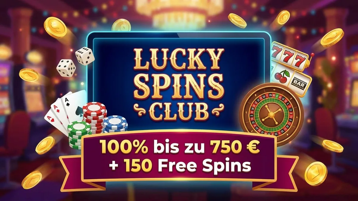 Lucky Spins Club Bonusbild